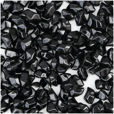 Dekoratyviniai akmenys KRATKI FIRE GLASS juodasis kristalas 1