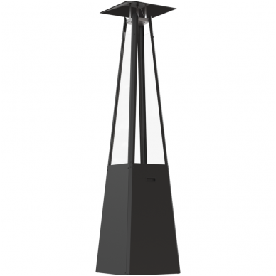 Dujinis lauko židinys KRATKI Umbrella juodas 2 Dujinis lauko židinys KRATKI Umbrella juodas 2