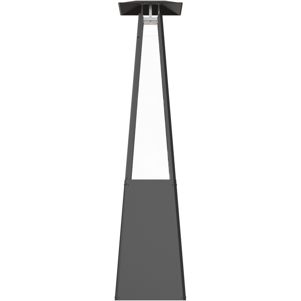 Dujinis lauko židinys KRATKI Umbrella juodas 1 Dujinis lauko židinys KRATKI Umbrella juodas 1