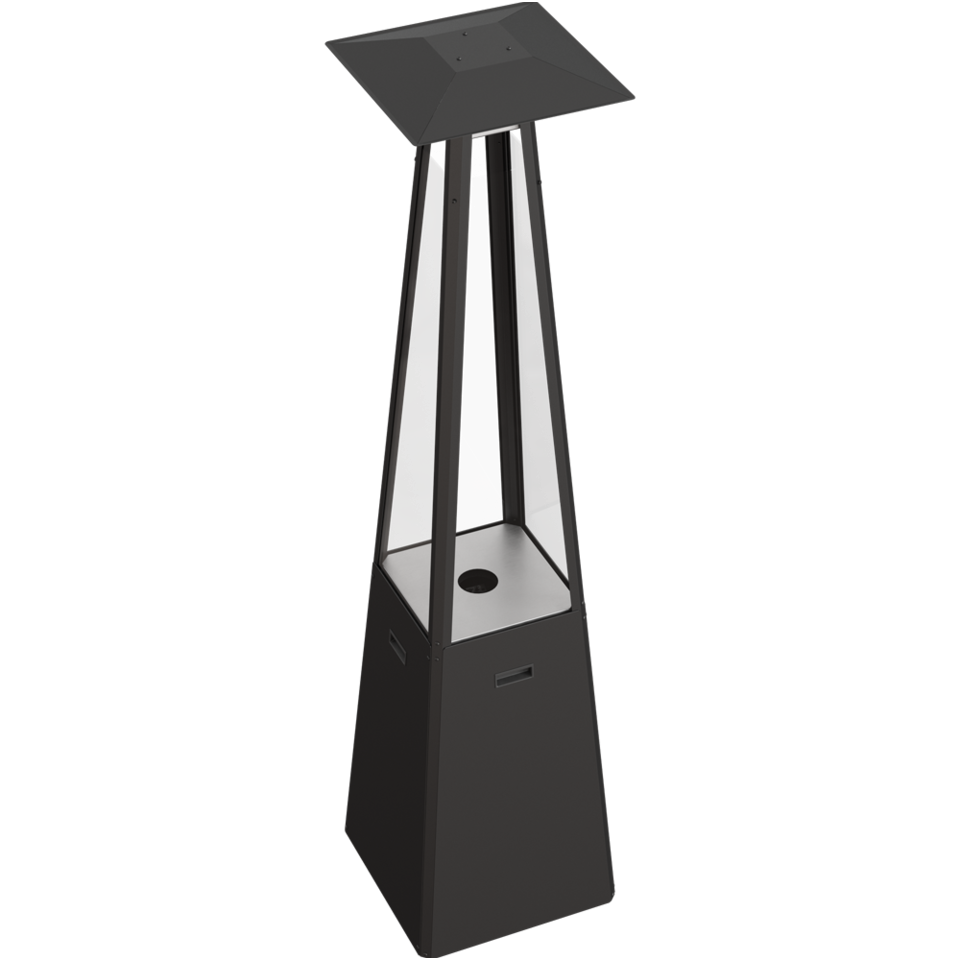 Dujinis lauko židinys KRATKI Umbrella juodas 3 Dujinis lauko židinys KRATKI Umbrella juodas 3