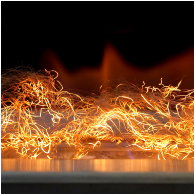 Žarijų imitacijos plaušas KRATKI GLOW FLAME 1 Žarijų imitacijos plaušas KRATKI GLOW FLAME 1